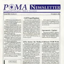POMA Newsletter, Vol. XXIII, No. 7