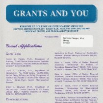 Grants and You