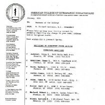 Letter to ACOP Members from M. Richard Levinson