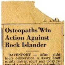 Osteopaths Win Action Against Rock Islander