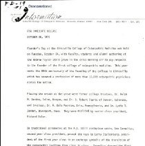 KCOM Founder's Day News Release