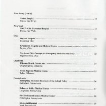 ACOEP Student Chapter Guide to AOA Approved Emergency Medicine Residency Pr