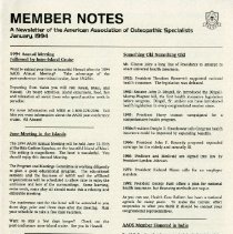 Member Notes