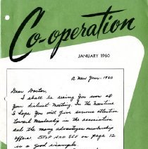 Co-Operation, Vol. XXXV, No. 1