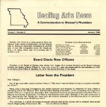 Healing Arts News, Vol. 1, No. 2