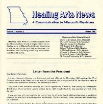 Healing Arts News, Vol. 7, No. 2