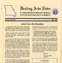 Healing Arts News, Vol. 8, No. 2