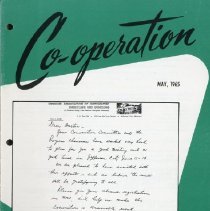 Co-Operation, Vol. XXXVI, No. 5