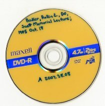 Scott Memorial Lecture