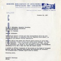 Letter to Russell McCaughan from Paul Adams