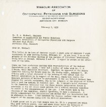 Letter to Richard Michael from Paul Adams