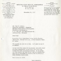 Letter to Paul Adams from Tom O'Brien