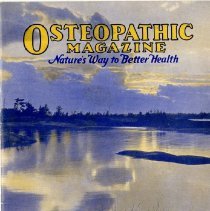 The Osteopathic Magazine, Vol. XXII No. 1