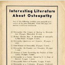 The Osteopathic Magazine, Vol. 25 No. 2