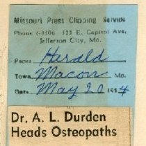 Durden Heads Osteopaths