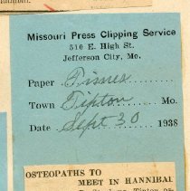 Osteopaths to Meet in Hannibal