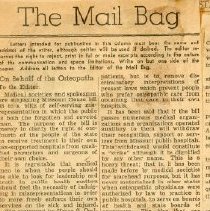 On Behalf of the Osteopaths