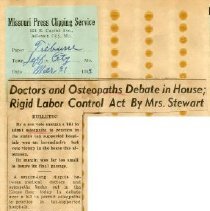 Doctors and Osteopaths Debate In House