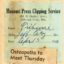 Missouri State Board of Osteopathy Meeting