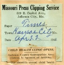 Child Health Clinic Opens