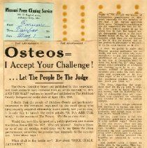 Osteos I Accept Your Challenge