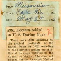 5981 Doctors Added In US During Year