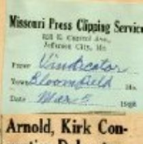 Claude Arnold and George Kirk Convention Delegates