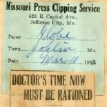 Doctors Time Now Must Be Rationed