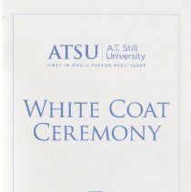 ASHS-PSA White Coat Ceremony Program