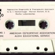 American Osteopathic Association Audio Educational Service