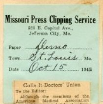 Call It Doctors’ Union