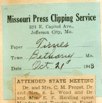 Attended State Meeting