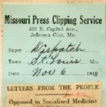 Opposed to Socialized Medicine