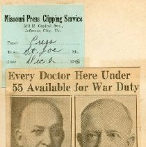 Every Doctor Under 55 Available for War Duty