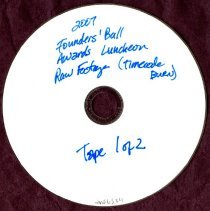 Founder's Ball Awards Luncheon Tape 1 of 2