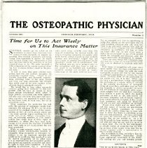 The Osteopathic Physician Volume XIII Number 2
