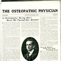 The Osteopathic Physician Volume XIV Number 5