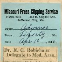 Robichaux Delegate to Medical Association