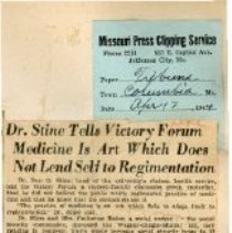 Medicine Is Art Which Does Not Lend to Regimentation