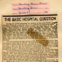 The Basic Hospital Question