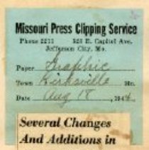 Several Changes and Additions in Osteopathic College