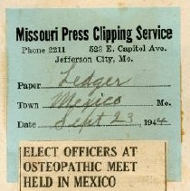 Elect Officers at Osteopathic Meet Held in Mexico