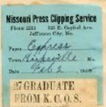 27 Graduate from KCOS Tomorrow