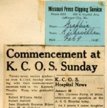 Commencement at K.C.O.S. Sunday