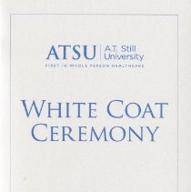 KCOM Class of 2026 White Coat Ceremony Program