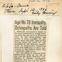Age No TB Immunity