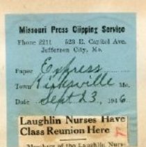 Laughlin Nurses Have Class Reunion