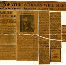 Osteopathic Newspaper Clippings