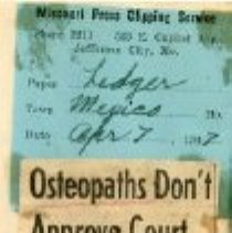 Osteopaths Don’t Approve Court Test on Hospital
