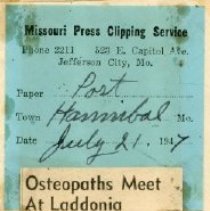 Osteopaths Meet at Laddonia